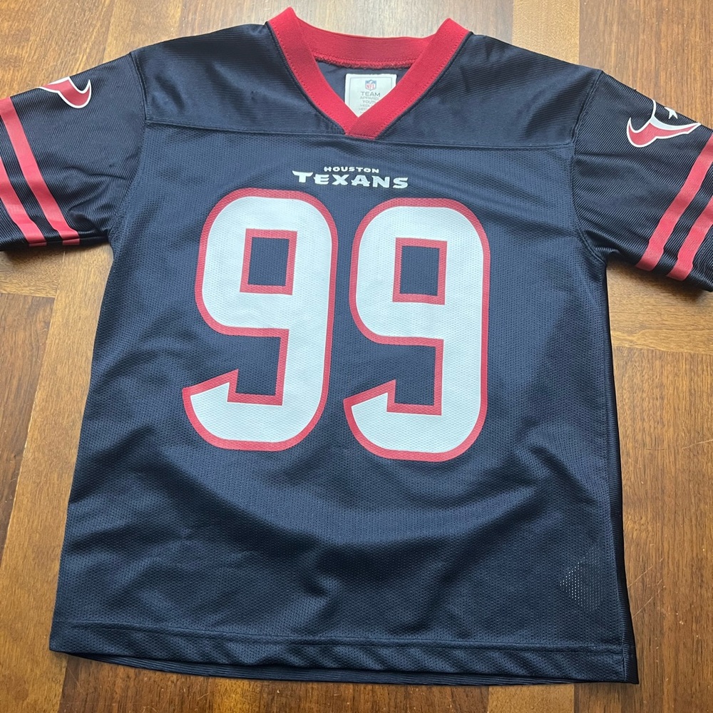 Boys NFL Houston Texans #99 JJ Watt Jersey Size Medium